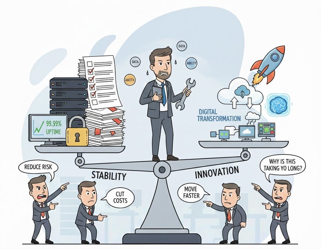 Contradictions of a CIO