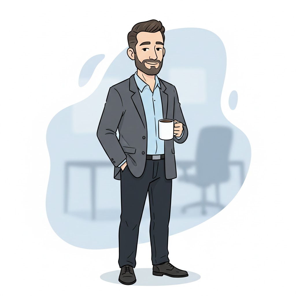 CIO illustration looking right